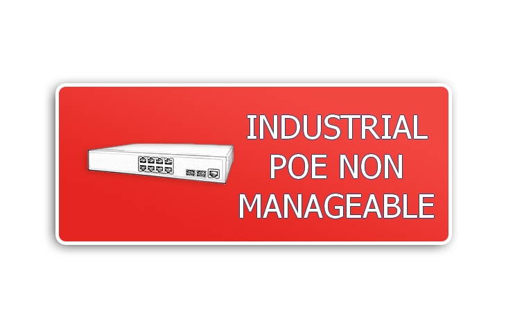 UNMANAGED INDUSTRIELE POE NETWERKSWITCH