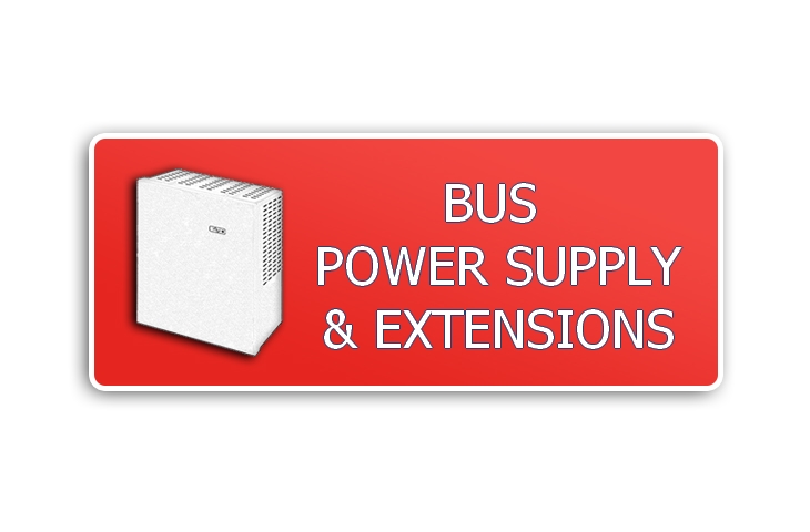 BUS VOEDING + UITBREIDINGSMODULE + BEHUIZING