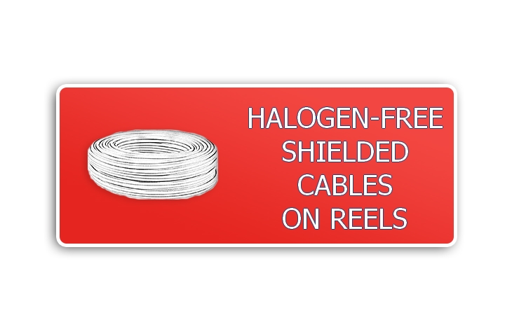 HALOGEENVRIJE GEFARADISEERDE KABEL OP HASPEL